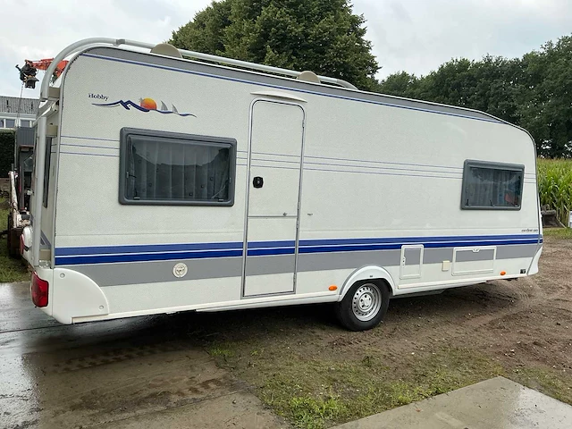 2015 hobby excellent easy caravan met voortent - afbeelding 12 van  58