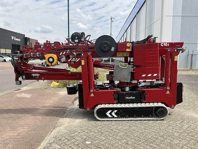 2015 hoeflon c10 rupstelescoopkraan - afbeelding 34 van  41