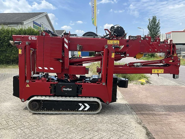 2015 hoeflon c10 rupstelescoopkraan - afbeelding 37 van  41
