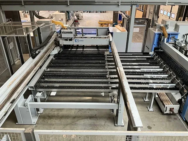 2015 holzma hkl pro 300 profiline cnc zaagmachine (c-600) - afbeelding 4 van  19
