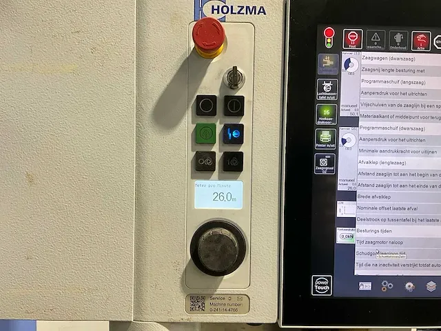 2015 holzma hkl pro 300 profiline cnc zaagmachine (c-600) - afbeelding 10 van  19