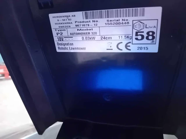 2015 husqvarna automower 320 robotmaaier - afbeelding 2 van  4