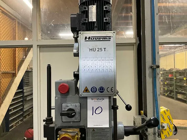 2015 huvema hu 25 t tafelboormachine - afbeelding 6 van  7
