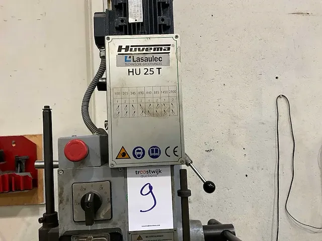 2015 huvema hu 25 t tafelboormachine - afbeelding 5 van  8