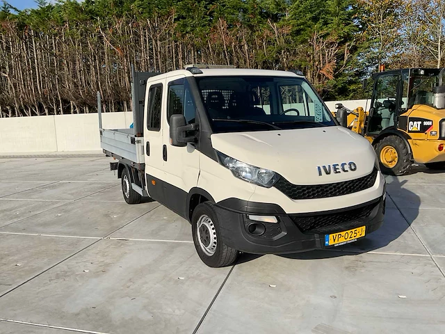 2015 iveco daily 35-110 bedrijfswagen met open laadbak - afbeelding 21 van  25