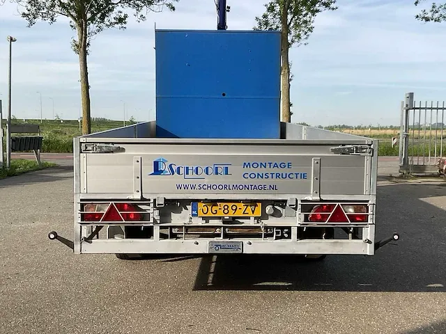 2015 iveco daily 40c18 300 be-trekker met laadkraan en oplegger - afbeelding 9 van  72