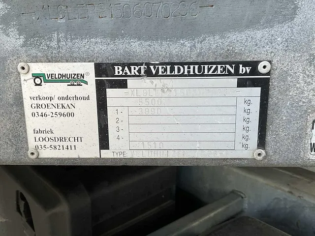 2015 iveco daily 40c18 300 be-trekker met laadkraan en oplegger - afbeelding 48 van  72