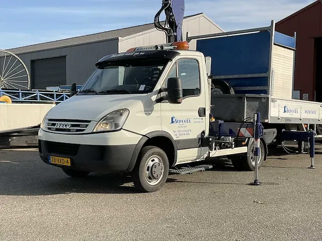 2015 iveco daily 40c18 300 be-trekker met laadkraan en oplegger - afbeelding 56 van  72