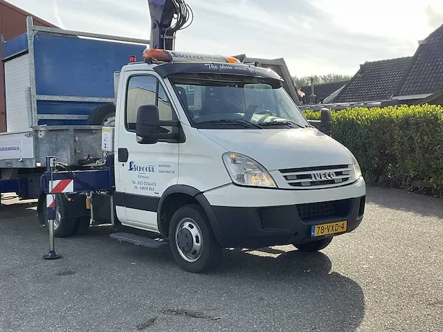 2015 iveco daily 40c18 300 be-trekker met laadkraan en oplegger - afbeelding 67 van  72