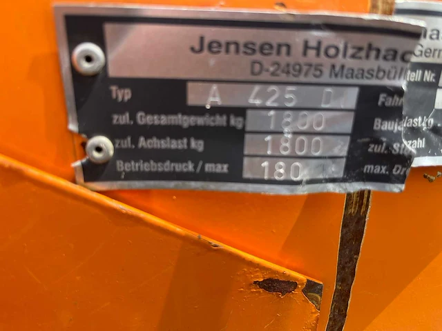 2015 jensen a 425 d houthakselaar - afbeelding 11 van  11