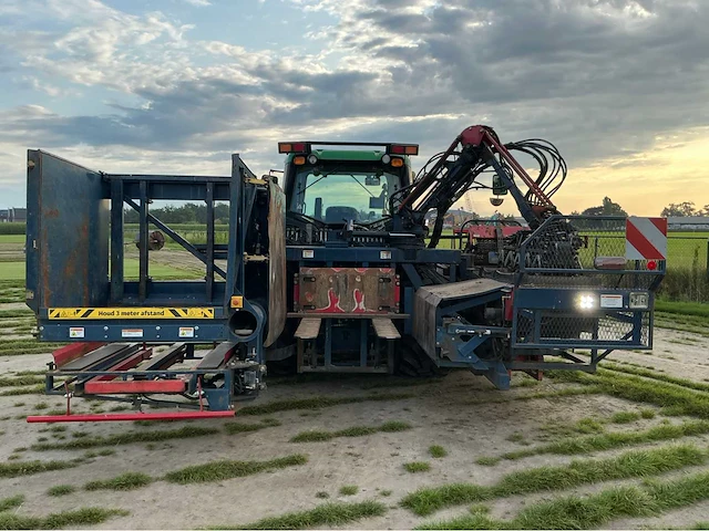 2015 john deere 6105 m met brouwer robomax graszodensteker - afbeelding 34 van  57