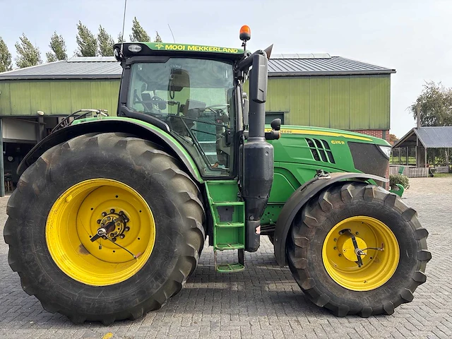 2015 john deere 6215r vierwielaangedreven landbouwtractor - afbeelding 6 van  57
