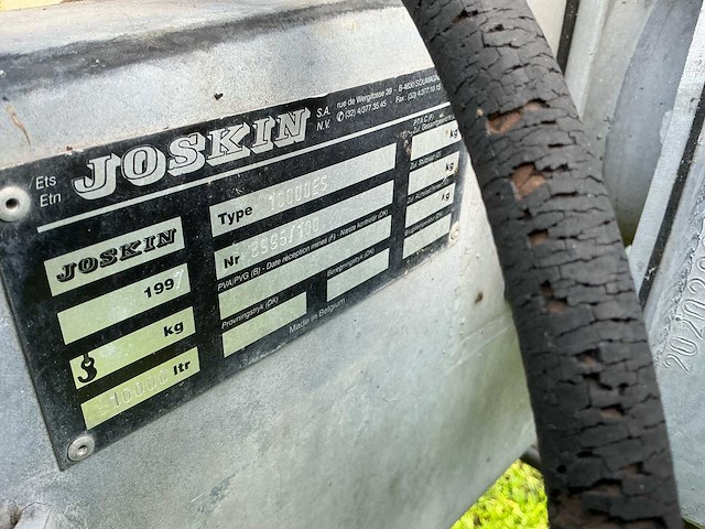 2015 joskin 10000es mesttank met bemester - afbeelding 7 van  42