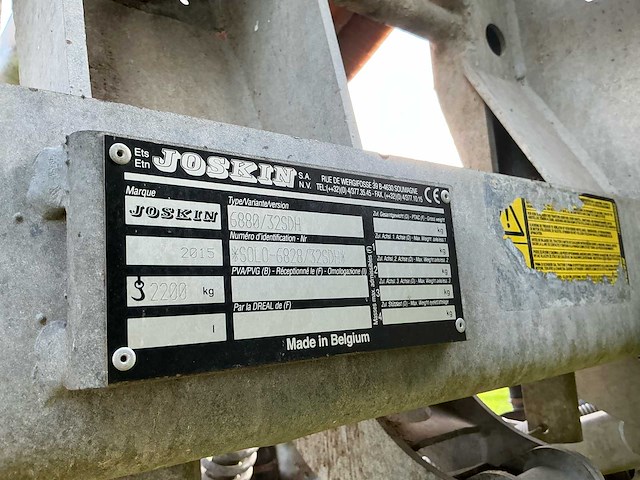 2015 joskin 10000es mesttank met bemester - afbeelding 37 van  42