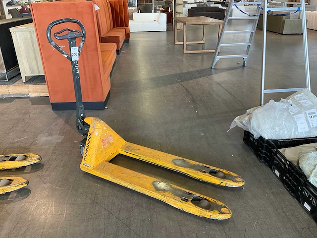 2015 jungheinrich am22 hand hydraulische palletwagen - afbeelding 1 van  7