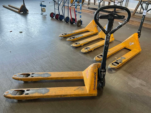 2015 jungheinrich am22 hand hydraulische palletwagen - afbeelding 4 van  7