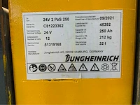 2015 jungheinrich ejd220 elektrische palletwagen - afbeelding 11 van  19