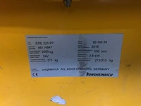 2015 jungheinrich ere 225 fp elektrische palletwagen - afbeelding 12 van  12