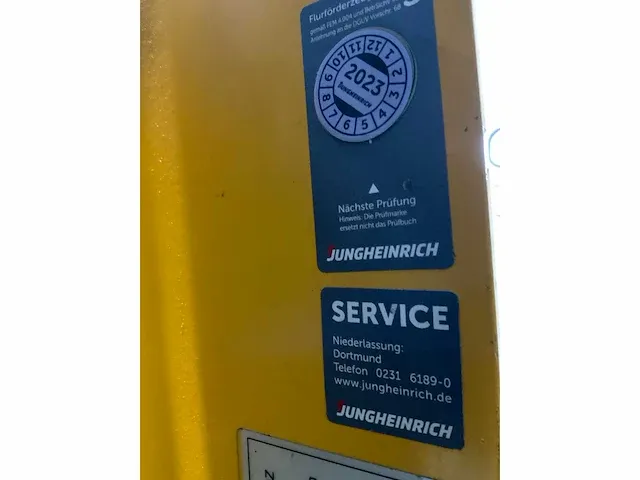 2015 jungheinrich etv 318 reach truck 11.5m - afbeelding 14 van  23