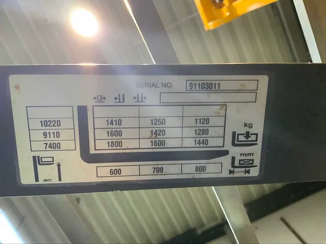 2015 jungheinrich etv318 reach truck - afbeelding 4 van  21