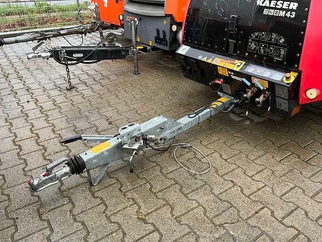 2015 kaeser m43 pe luchtcompressor aanhangwagen - afbeelding 5 van  18