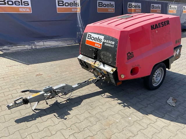 2015 kaeser m43 pe luchtcompressor aanhangwagen - afbeelding 1 van  18