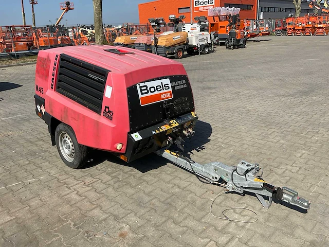 2015 kaeser m43 pe luchtcompressor aanhangwagen - afbeelding 11 van  18