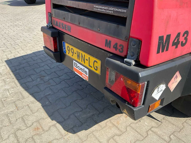 2015 kaeser m43 pe luchtcompressor aanhangwagen - afbeelding 14 van  18