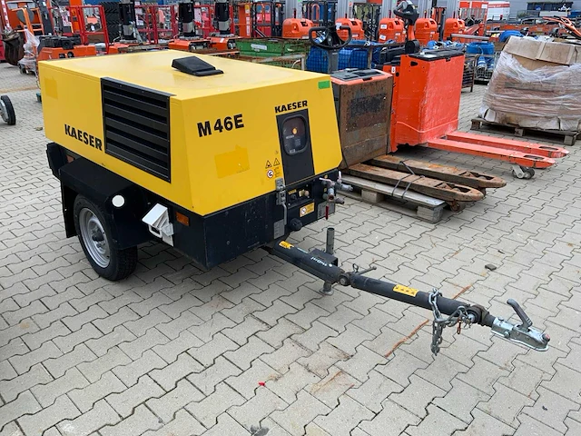 2015 kaeser m46e luchtcompressor aanhangwagen - afbeelding 8 van  15