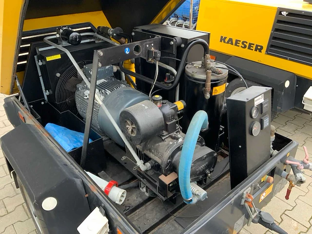 2015 kaeser m46e luchtcompressor aanhangwagen - afbeelding 3 van  14