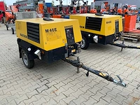 2015 kaeser m46e luchtcompressor aanhangwagen - afbeelding 7 van  14