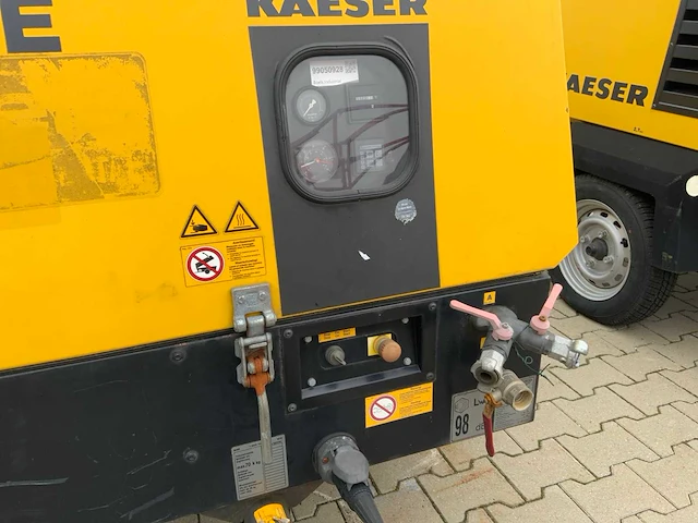 2015 kaeser m46e luchtcompressor aanhangwagen - afbeelding 12 van  14