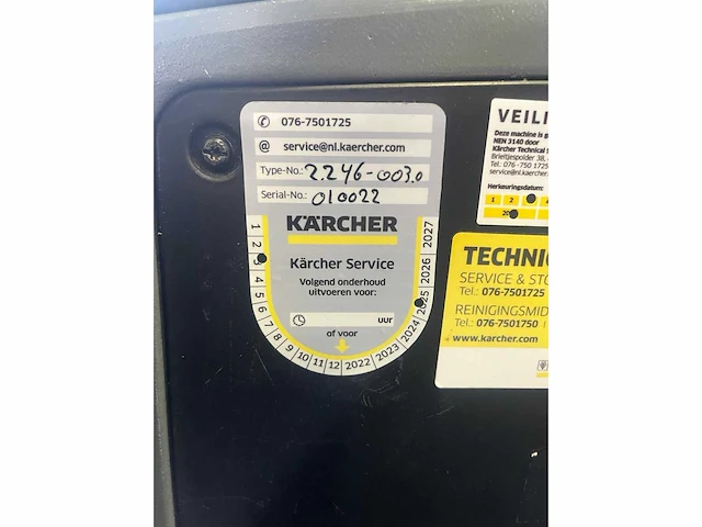 2015 karcher b 150r professional schrobmachine - afbeelding 2 van  13