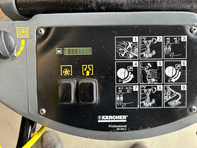 2015 kärcher br 530c accu schrobmachine - afbeelding 8 van  9