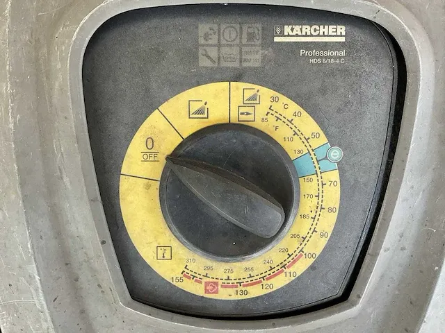 2015 karcher hds 8/4 c heet water hogedrukreiniger - afbeelding 5 van  7