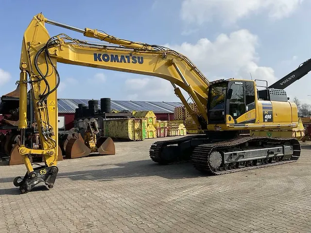 2015 komatsu pc490lc-10 rupsgraafmachine - afbeelding 1 van  64