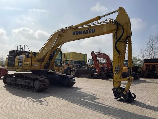 2015 komatsu pc490lc-10 rupsgraafmachine - afbeelding 12 van  64