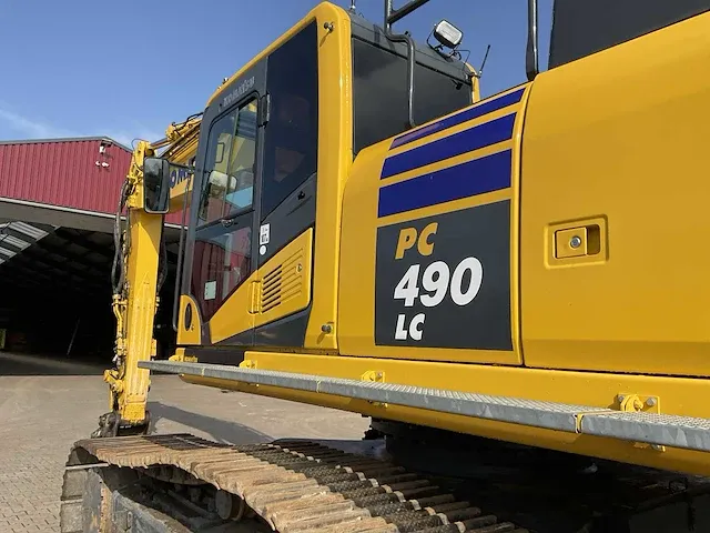 2015 komatsu pc490lc-10 rupsgraafmachine - afbeelding 33 van  64