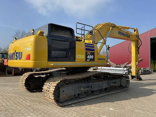2015 komatsu pc490lc-10 rupsgraafmachine - afbeelding 23 van  64