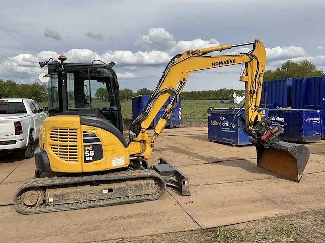 2015 komatsu pc55mr-3 midigraafmachine - afbeelding 35 van  38