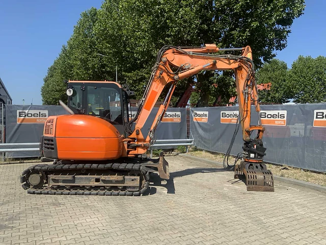 2015 komatsu pc80mr-3 midi rupsgraafmachine met sorteergrijper - afbeelding 12 van  37