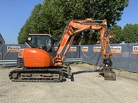 2015 komatsu pc80mr-3 midi rupsgraafmachine met sorteergrijper - afbeelding 12 van  37