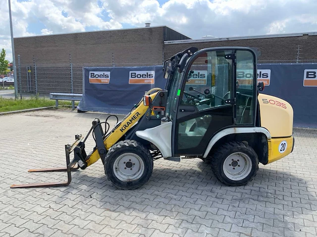 2015 kramer 5035 wiellader 4x4 - afbeelding 22 van  25