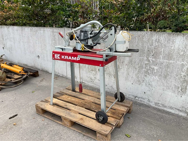 2015 kramp ms 100/400v messen slijpmachine (opraapwagen) - afbeelding 1 van  7