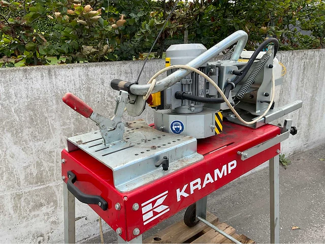 2015 kramp ms 100/400v messen slijpmachine (opraapwagen) - afbeelding 3 van  7