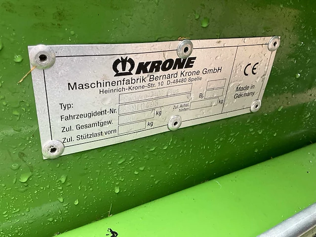 2015 krone swadro 1400 plus 4 elements grashark - afbeelding 39 van  44