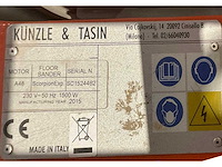 2015 kt kunzle & tasin scorpion parketschuurmachine - afbeelding 2 van  10