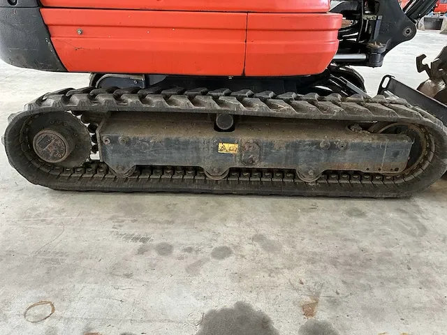 2015 kubota - kx61-3 - minigraafmachine - afbeelding 4 van  41