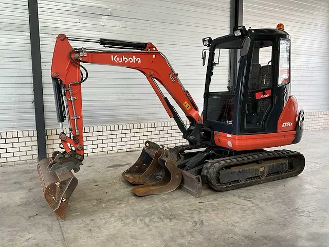 2015 kubota - kx61-3 - minigraafmachine - afbeelding 1 van  41