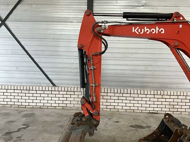 2015 kubota - kx61-3 - minigraafmachine - afbeelding 14 van  41